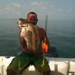 Sometimes its nice to take a break from fishing to spear a few red grouper!