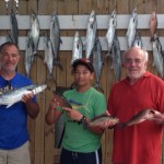 family fishing