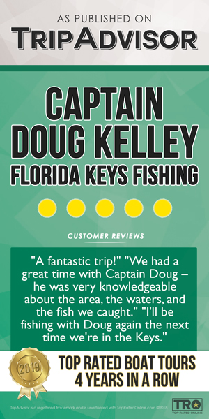 Captain Doug Kelley Florida Keys Fishing Trip Advisor Award