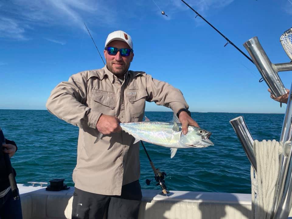 Nice day on the water today. Caught a ton of different species and had a great t…
