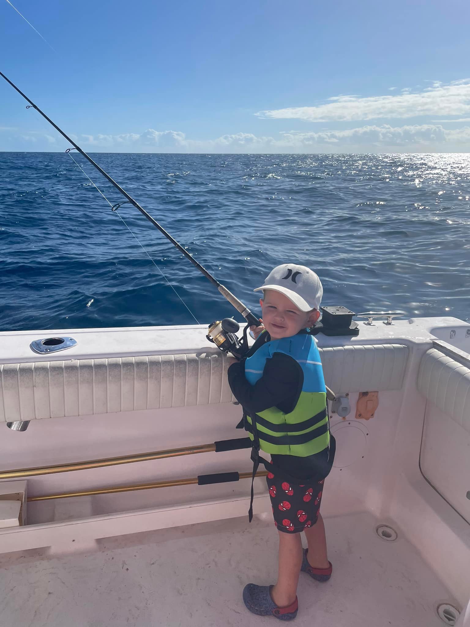 Take your kid fishing! Nice job Jeff Kelley.