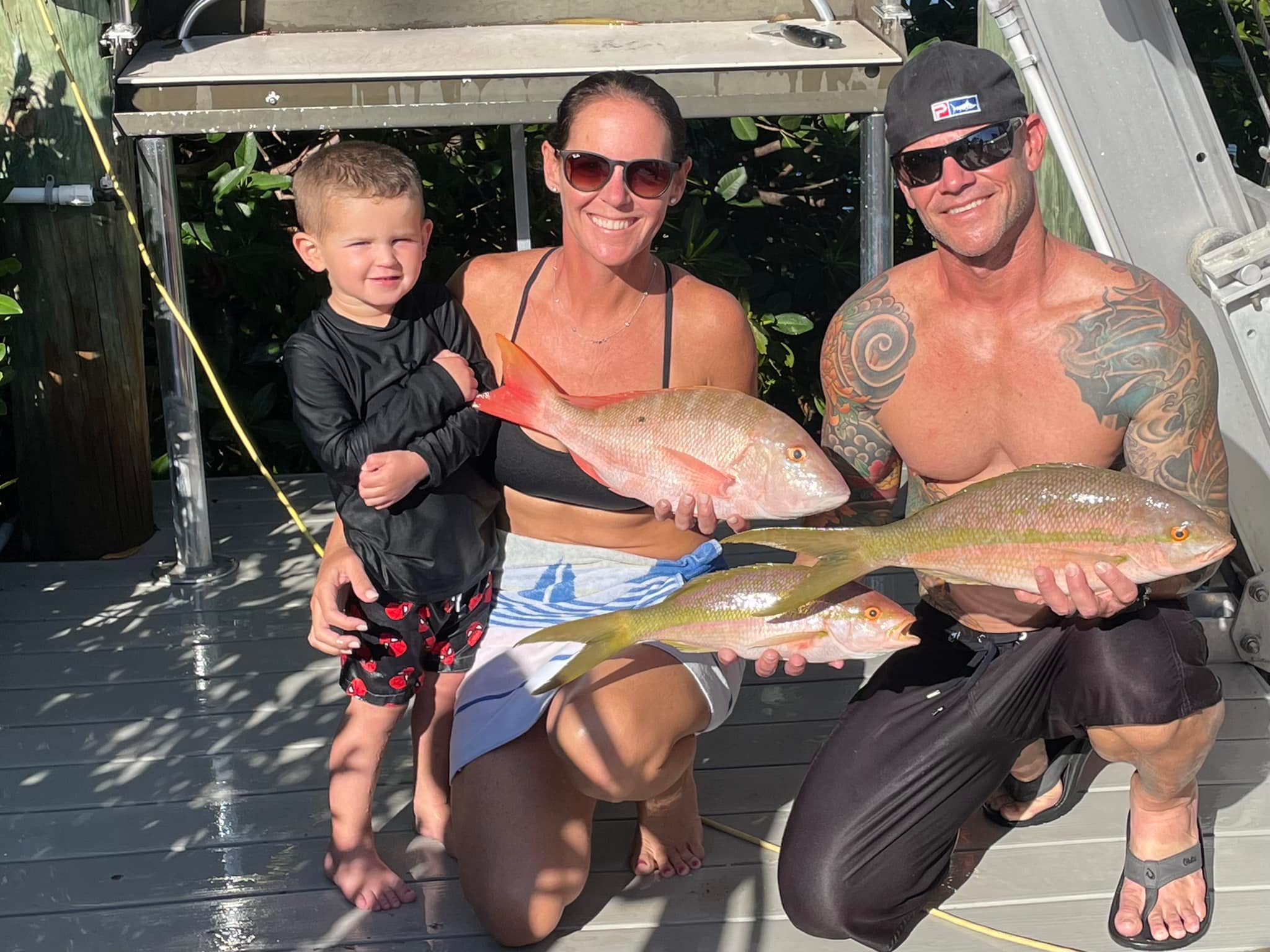 Family day on the water.